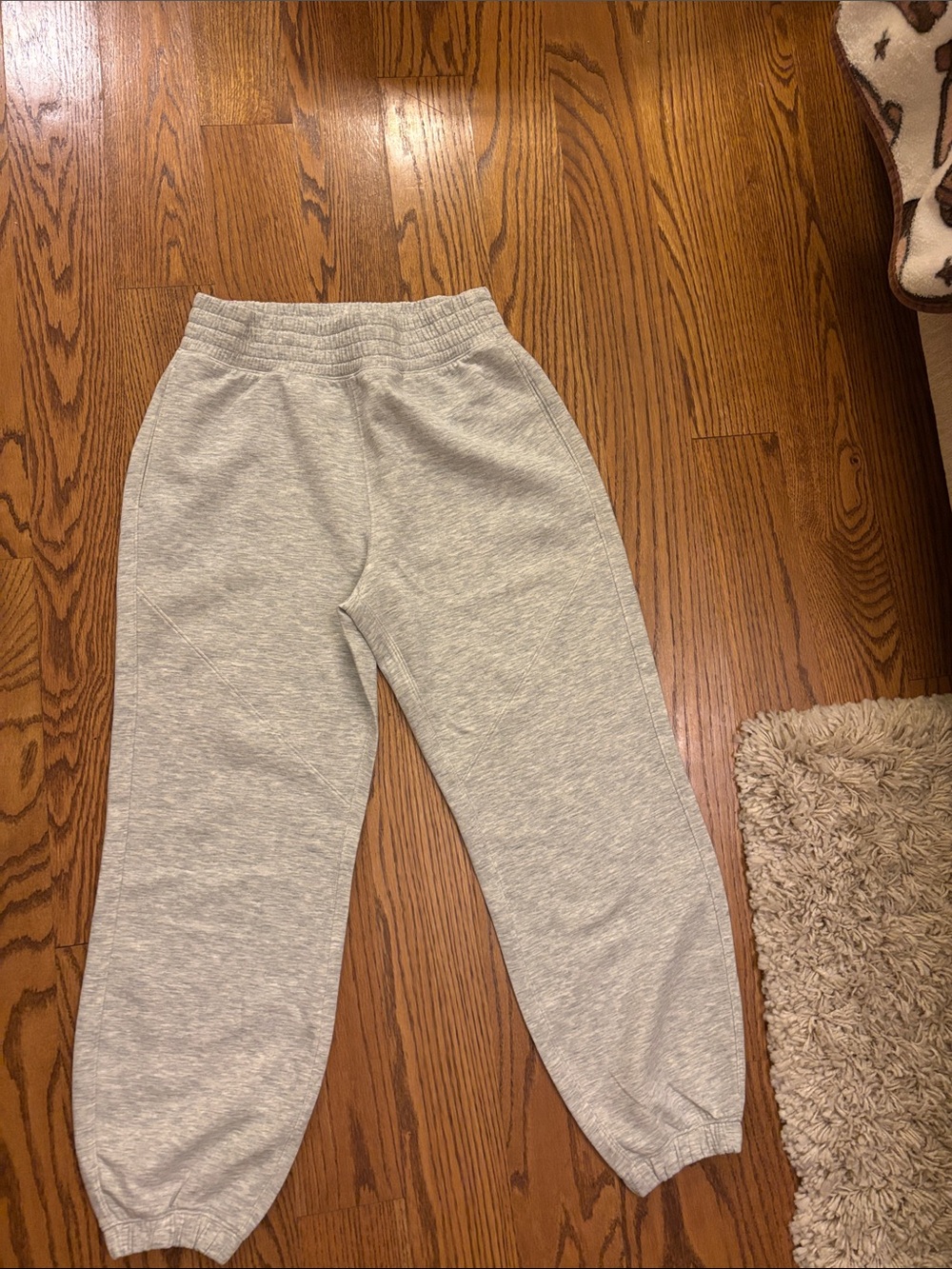 Women's Straight Leg Heather Gray Sweatpants - Classic Everyday Comfort